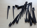 Boundary wire lawn pegs