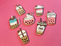 KEYCHAINS BUBBLE TEA WITH COMMERCIAL LICENSE