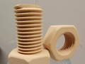 Big Screw and Nut (M27x3)