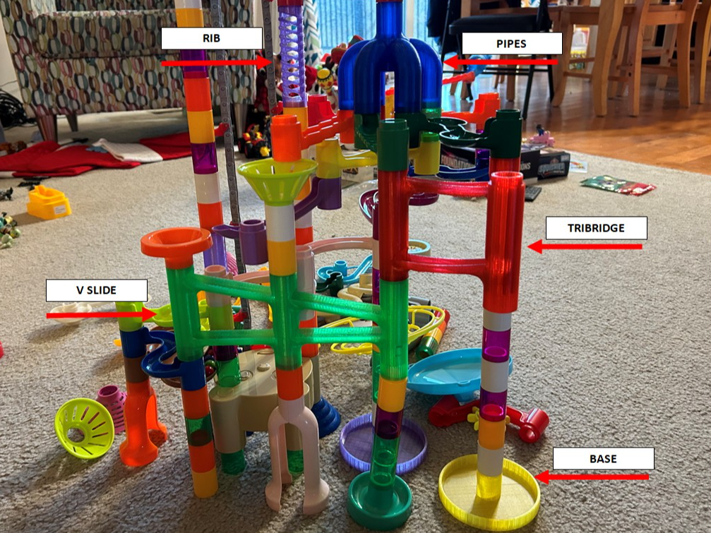 Marble Run Parts (Joyin Compatible)