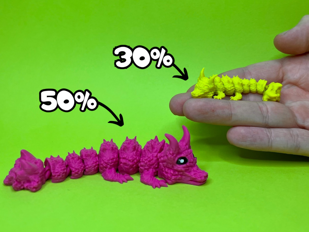 Articulated baby Stone Dragon (Wingless)