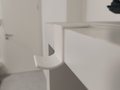 super simple Kallax Headphone holder