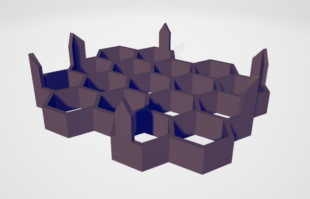 Grass reinforcement hex plates for robotic mowers