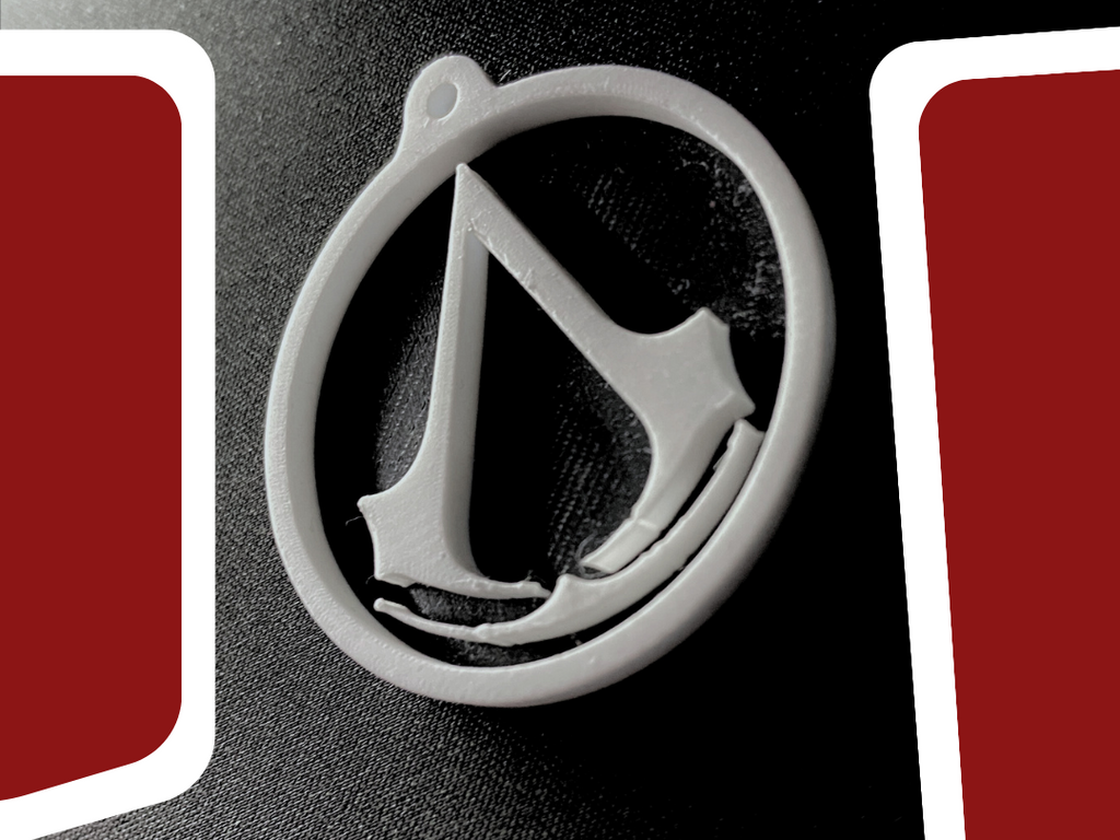 Keychain - Assassin's creed Logo