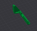 CR-10 Smart BL touch mount (Added spacing for cr 10 smart hotend duct)