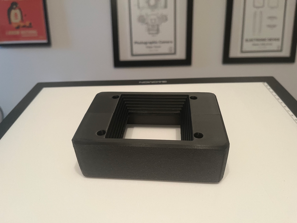 Medium format 120mm film holder negative scanning