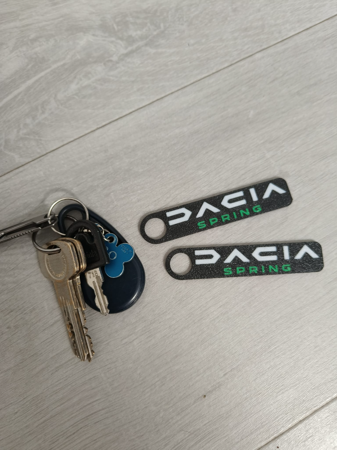 Dacia spring keychain