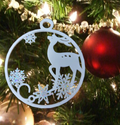 Deer Christmas Ornament