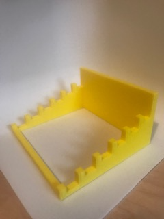 Flat bottom display stand
