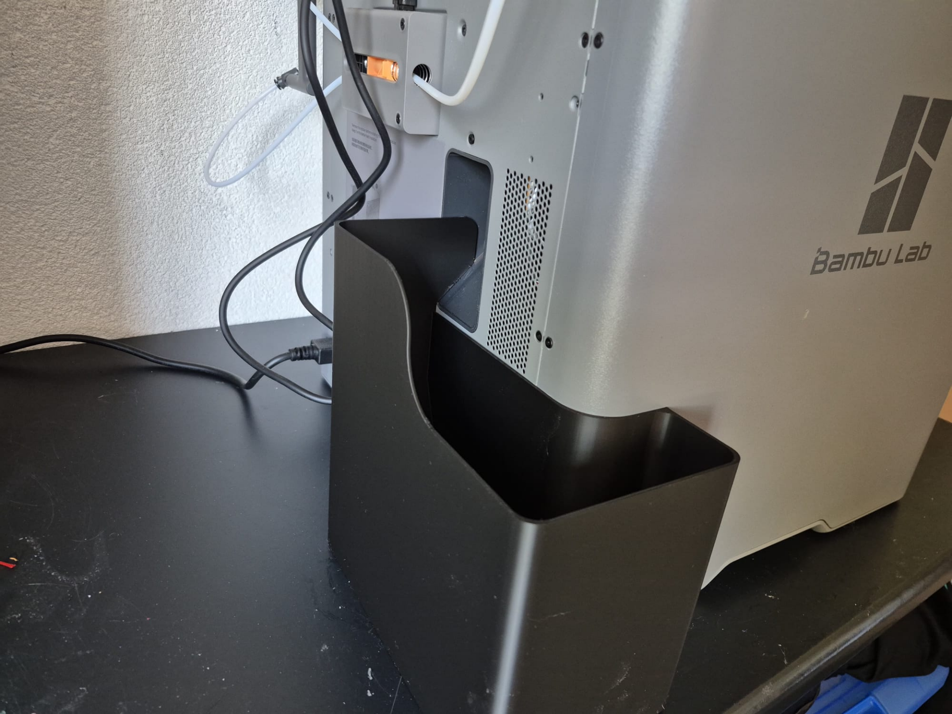 Functional poop bucket for the Bambu Lab P2S
