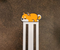 Sleeping Shiba Bookmark