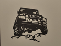 jeep wrangler Wall Art