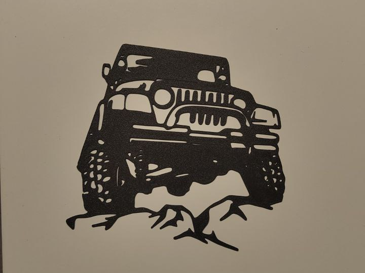 jeep wrangler Wall Art