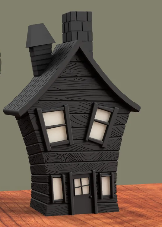 Tea Light Haunted House