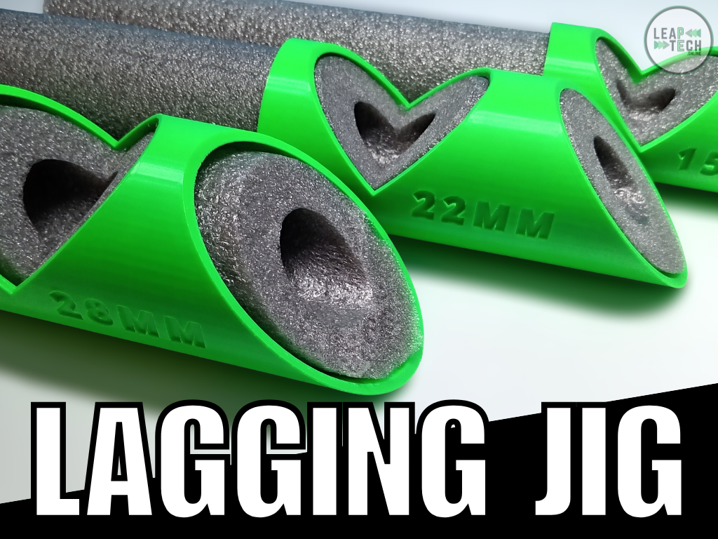 Pipe Lagging Insulation Template Jig 15 22 28mm