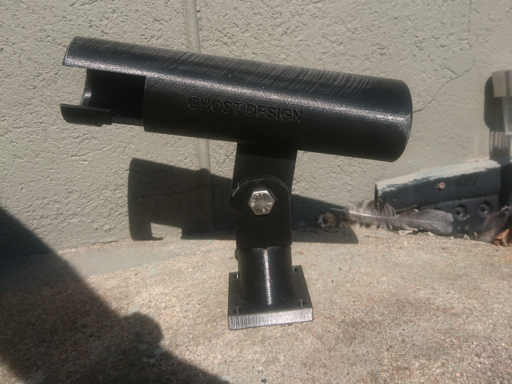 Fishing rod holder for boat