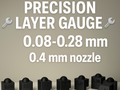 Precision Layer Test Gauge 0.08–0.28 mm