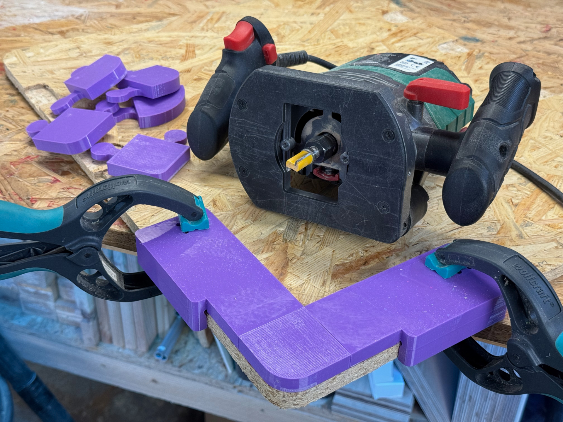 Modular Router Corner Jig – Easy Radius Swaps
