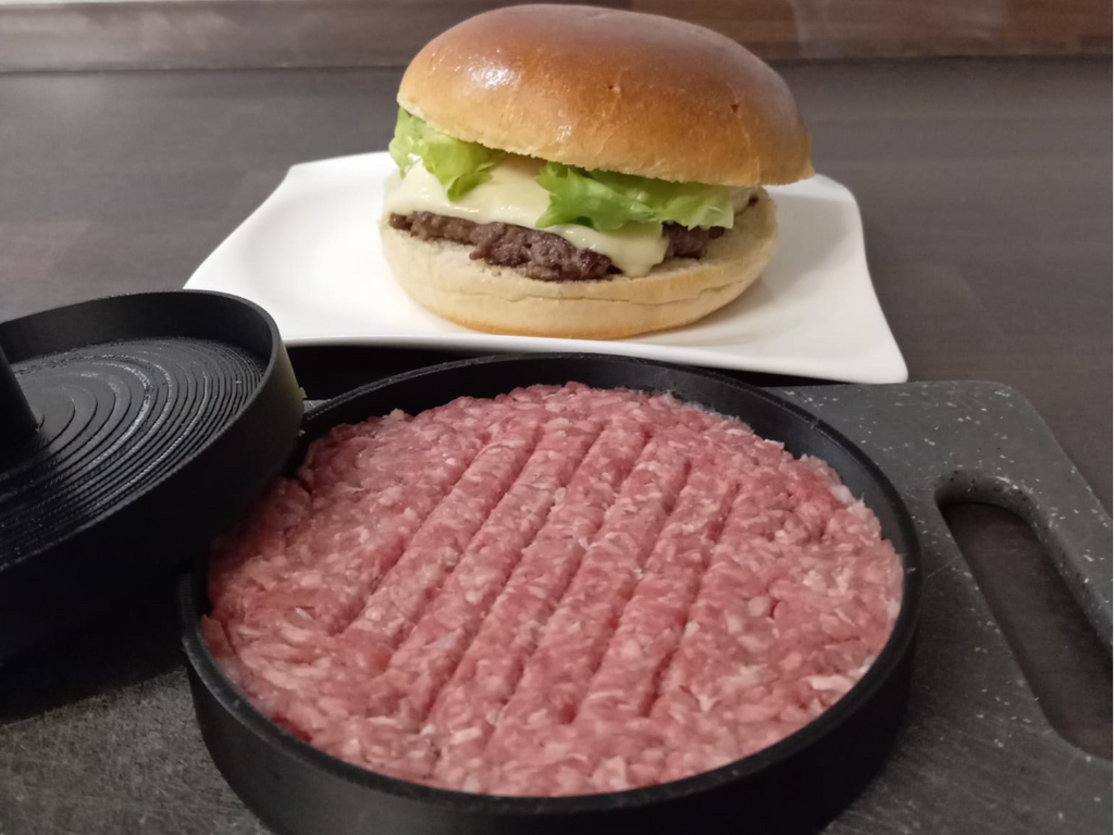 Burger Patty Press for BBQ - 3D Printable