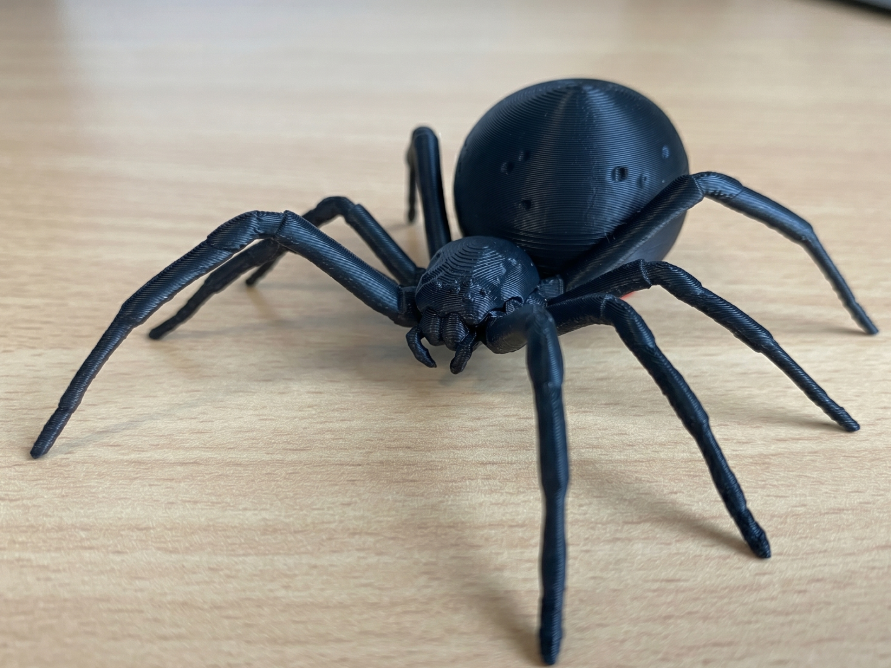 The most realistic black widow spider