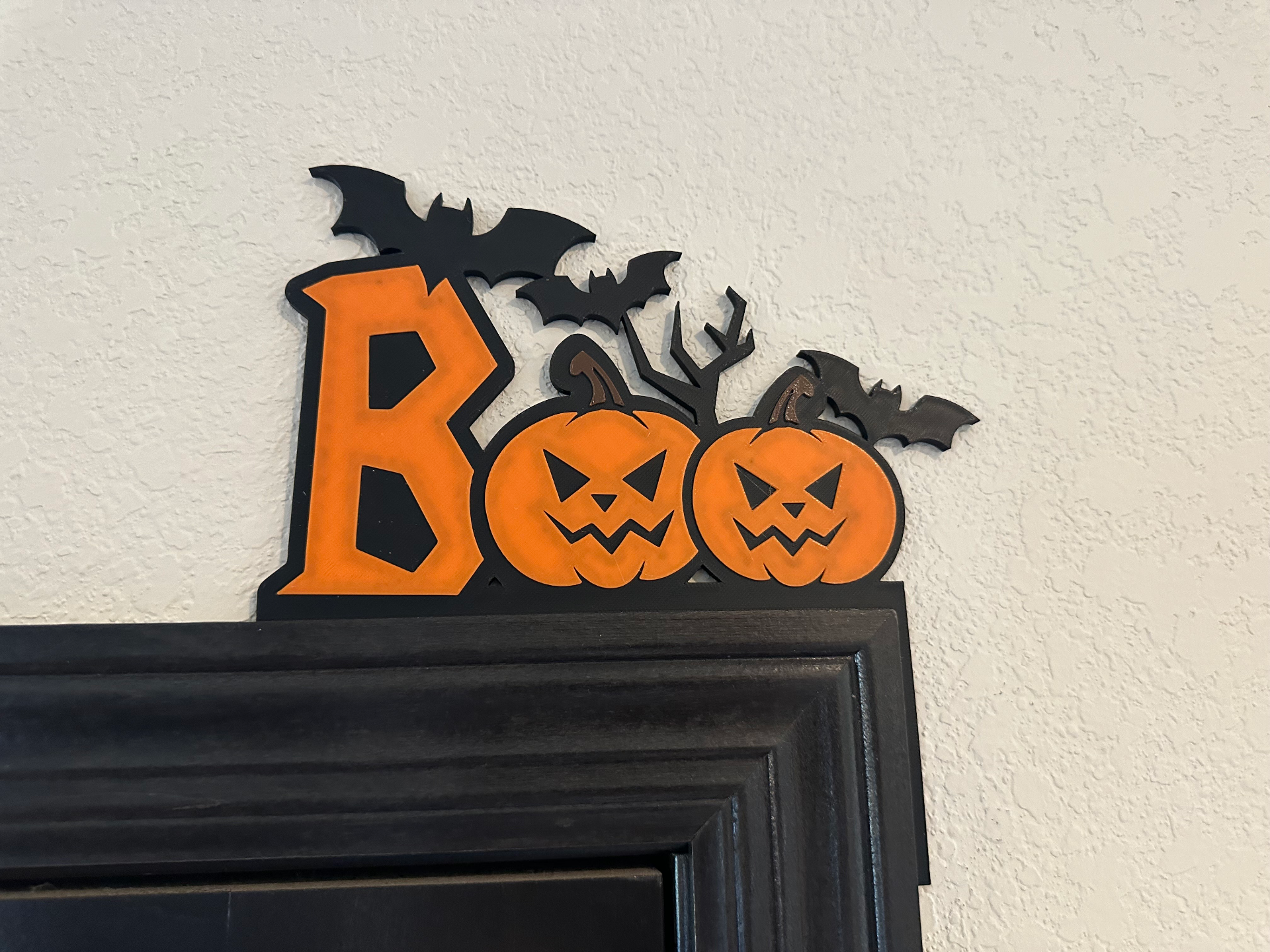 Halloween Boo Door Corner