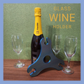 WINE BUTLER - STAND -GLASS HOLDER