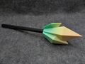 Crystal Wand with rounded tips for safety