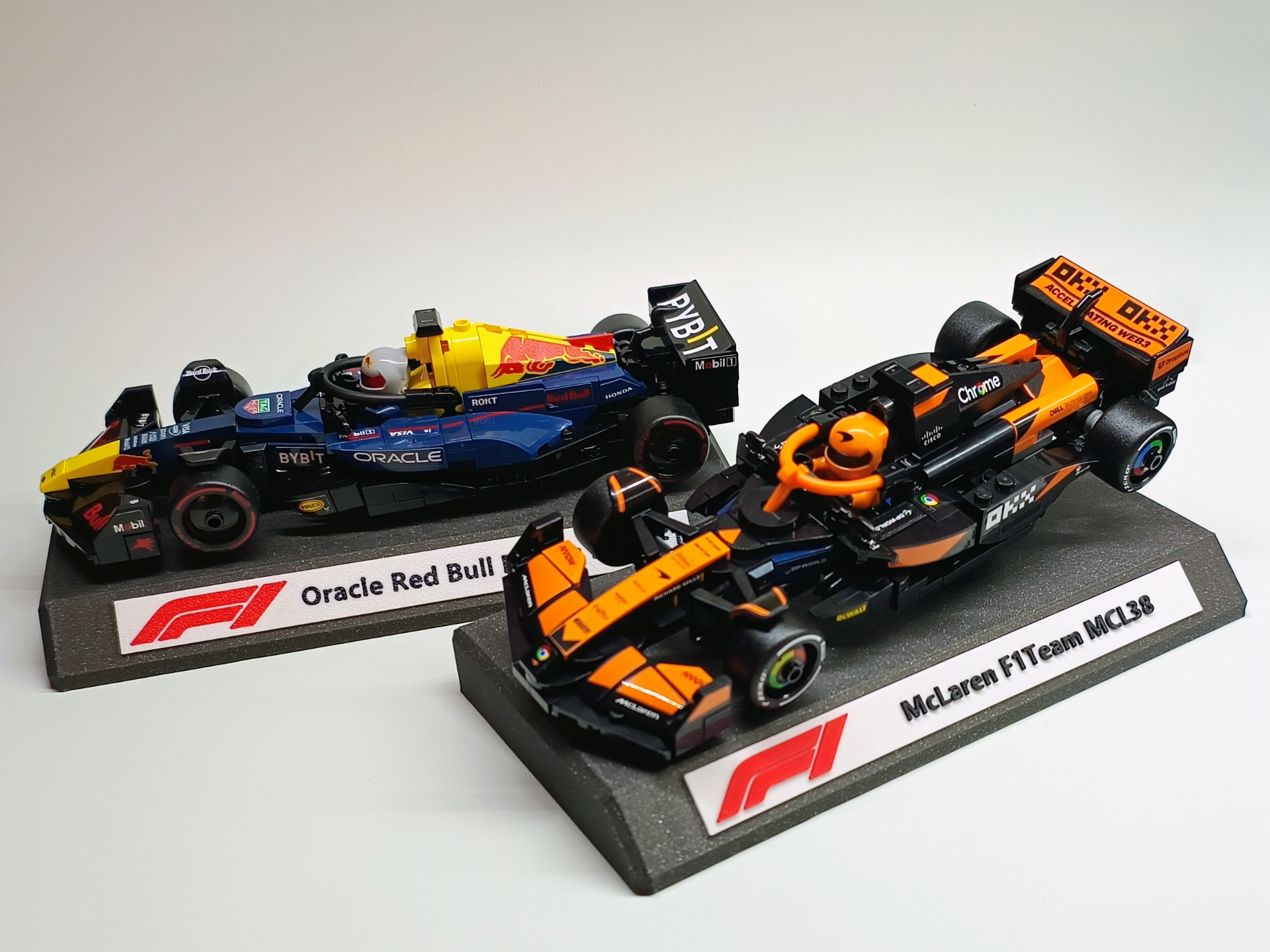 F1 Display Stand for LegoBricks Speed Champions
