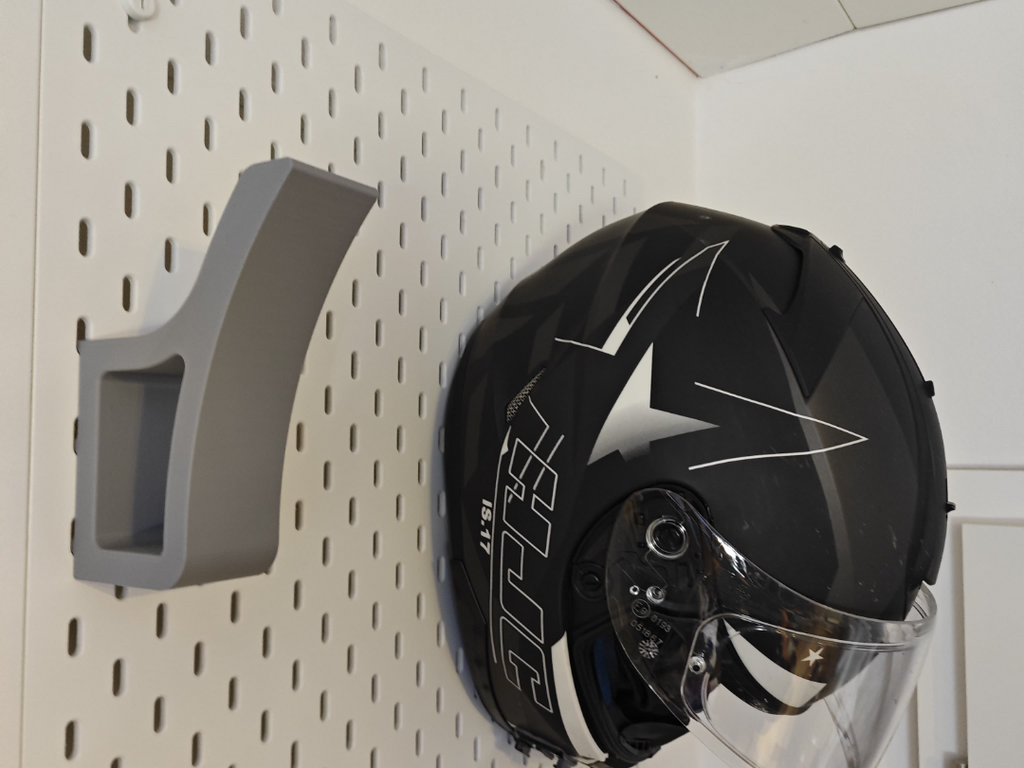 Helmet Hook for IKEA Skadis