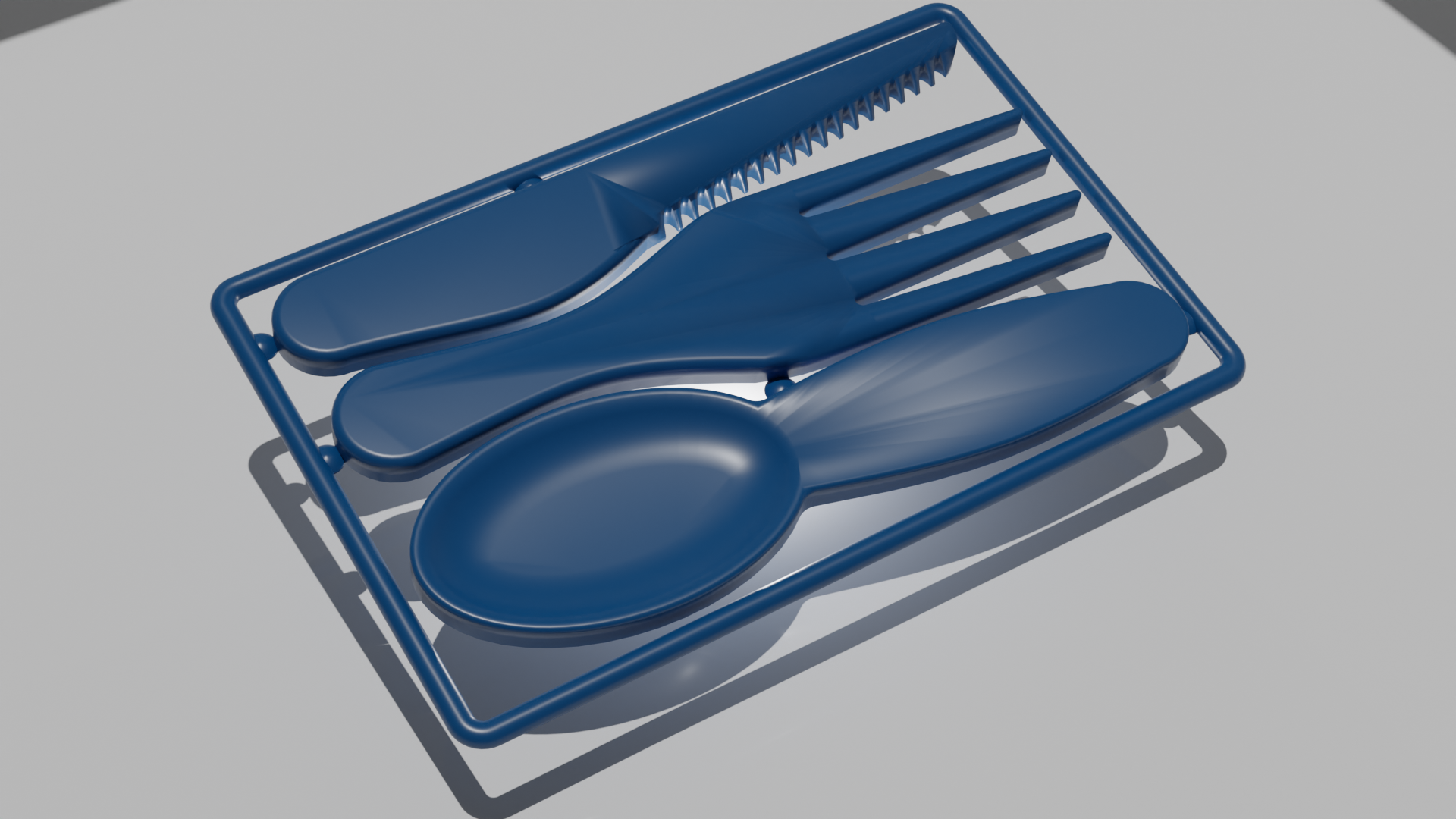 Camping / Credit Card Cutlery Set