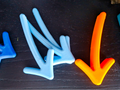 Magnetic arrows