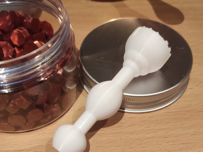 Make your own wax stamp purity seal
