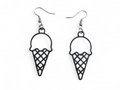 Earrings ice cream cone