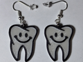 Earrings Tooth / Zahn Ohrringe