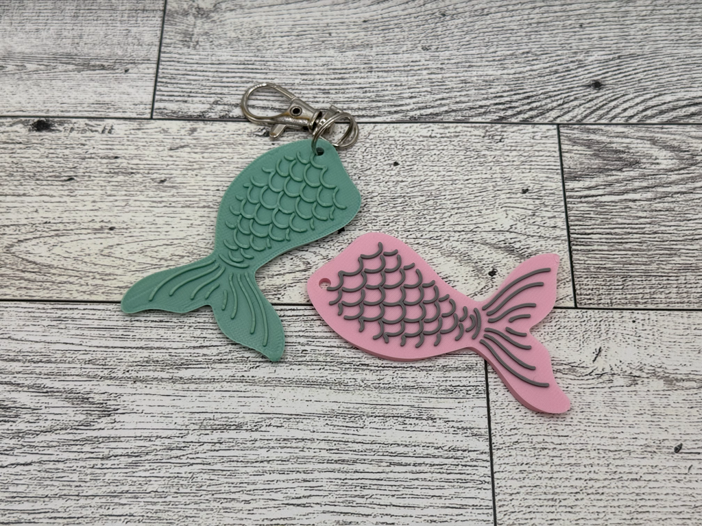 Mermaid Tail Keychain