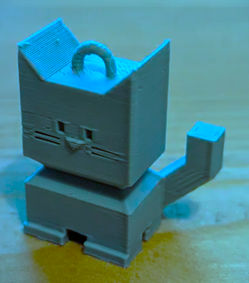 Calibration cat with ring