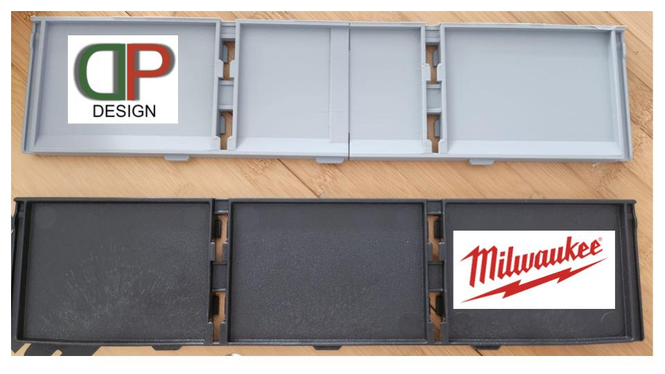 Long divider >> 3-drawer Milwaukee Packout toolbox