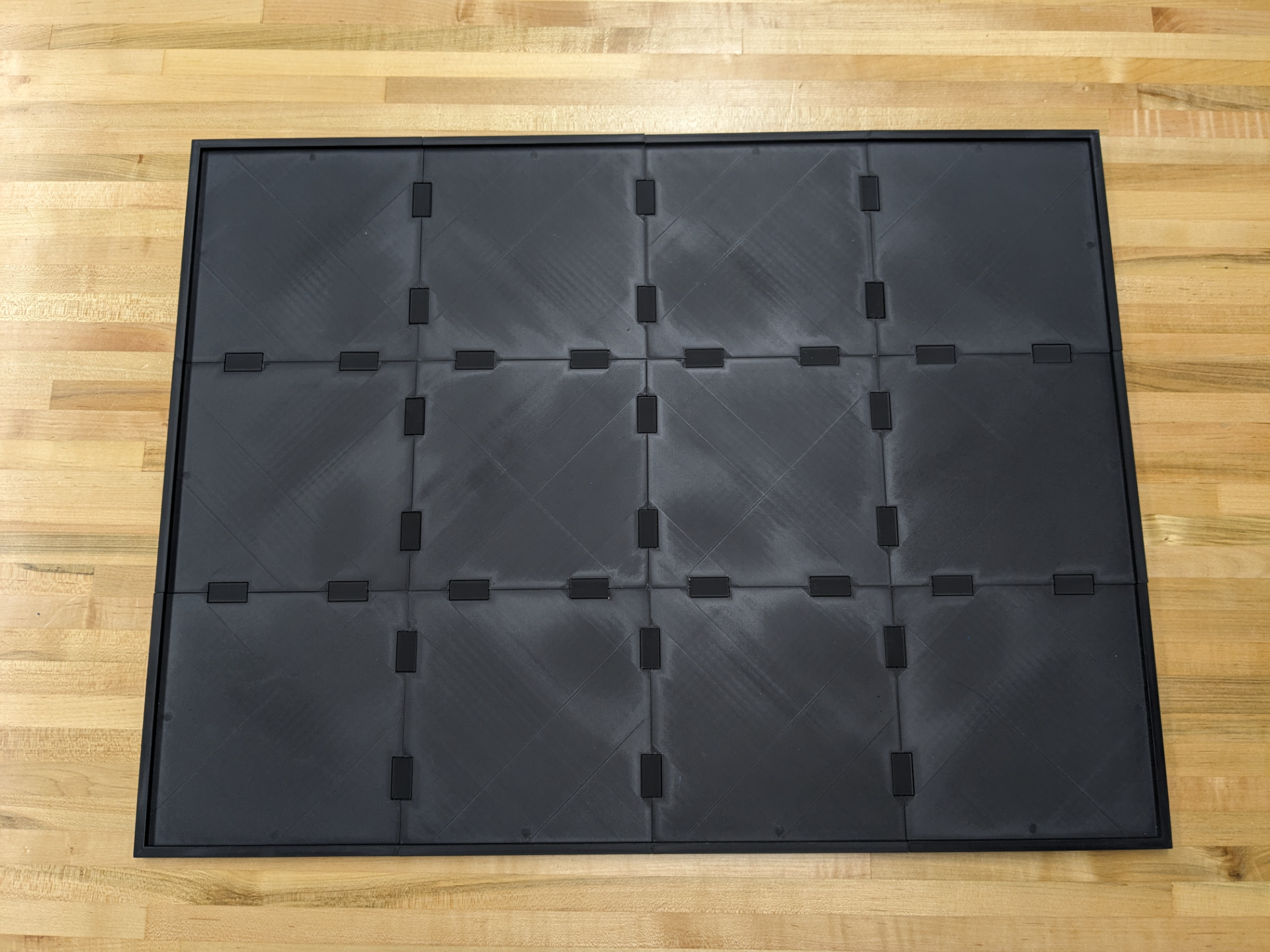 3D Printable Frame for 6in Tiles (152.4mm)