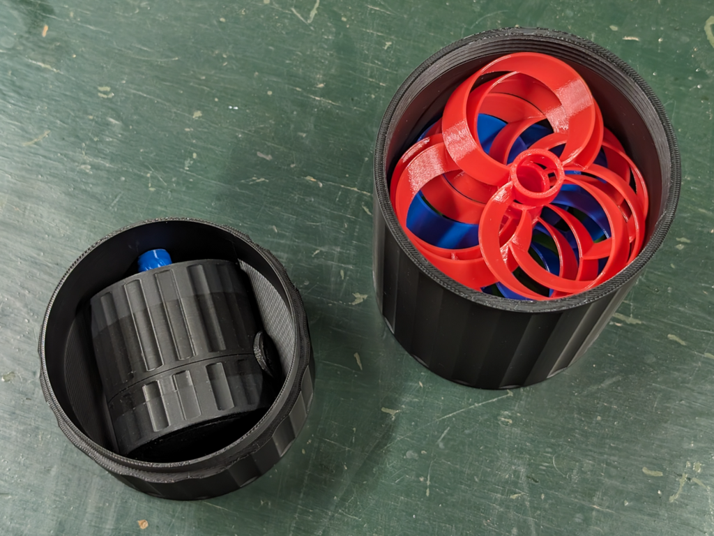 Threaded Case for Toroidal Launcher and Propellers