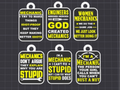 mechanic set fun keychains/charm (free commercial)