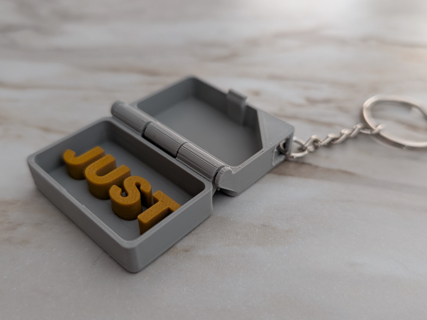 "Just in Case" Joke Keychain