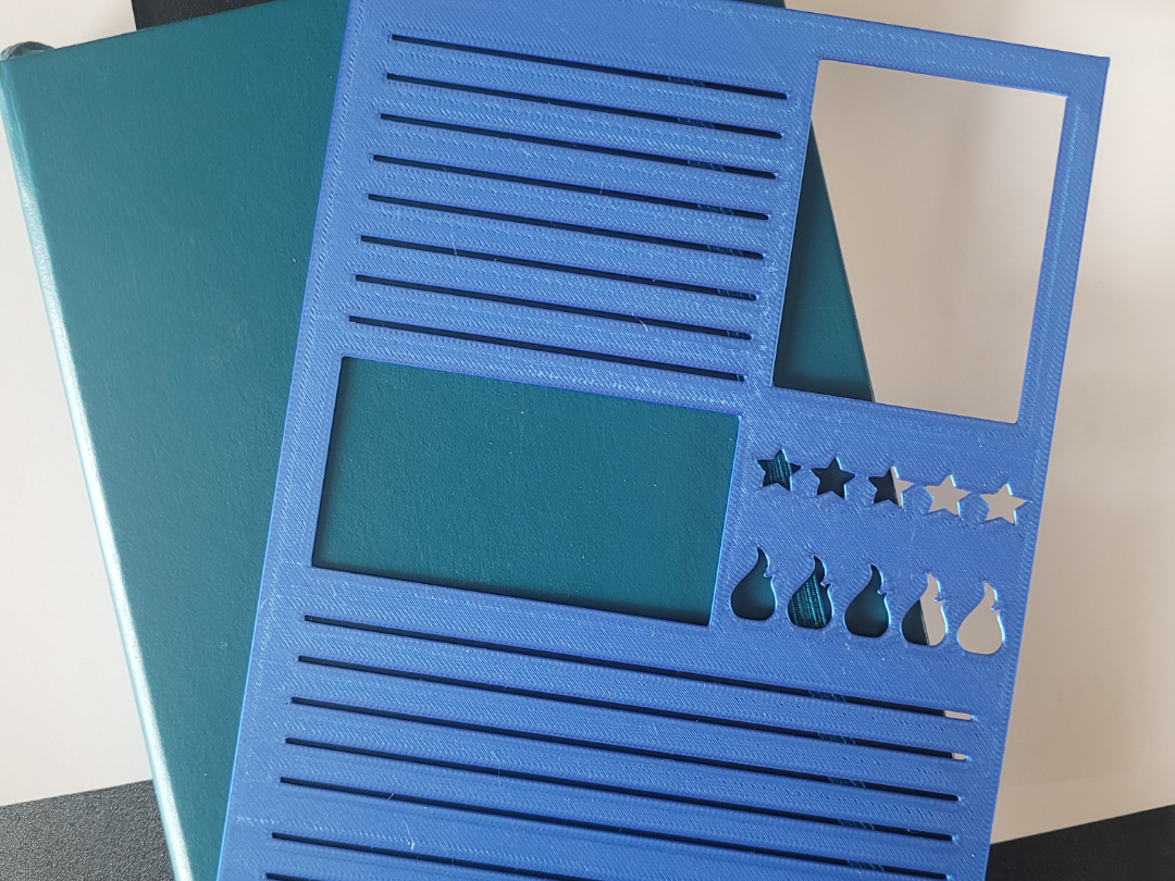 A5 Reading Journal Stencil