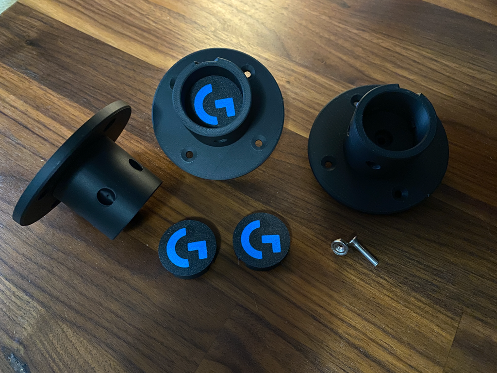 Logitech G PRO RS Wheel Hub wall mount + cap