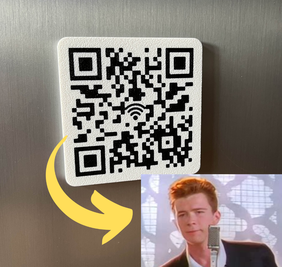 Not exactly a wifi QR code