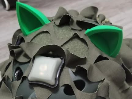 Cat ears for helmets