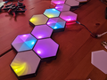 Hexagonal lamp for 10mm LED strip
