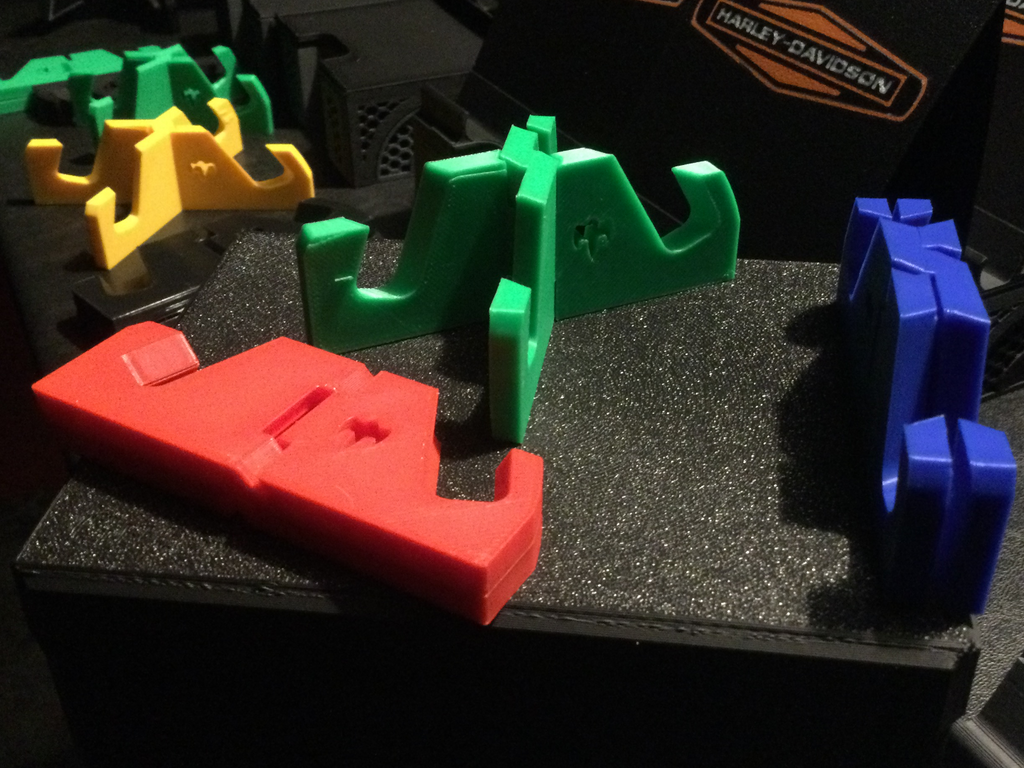 Folding X Phone Stand - Print In Place