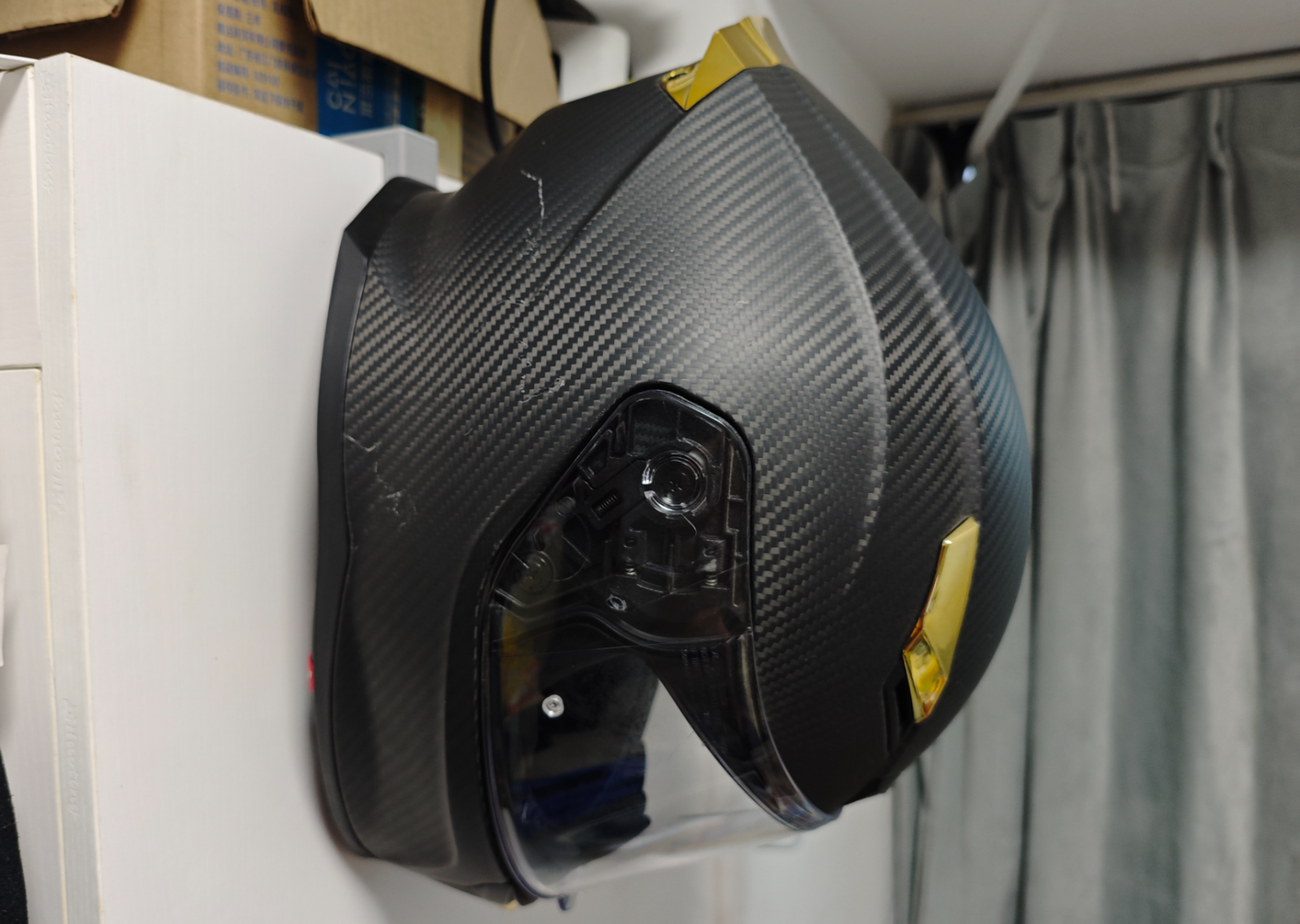 Helmet hook
