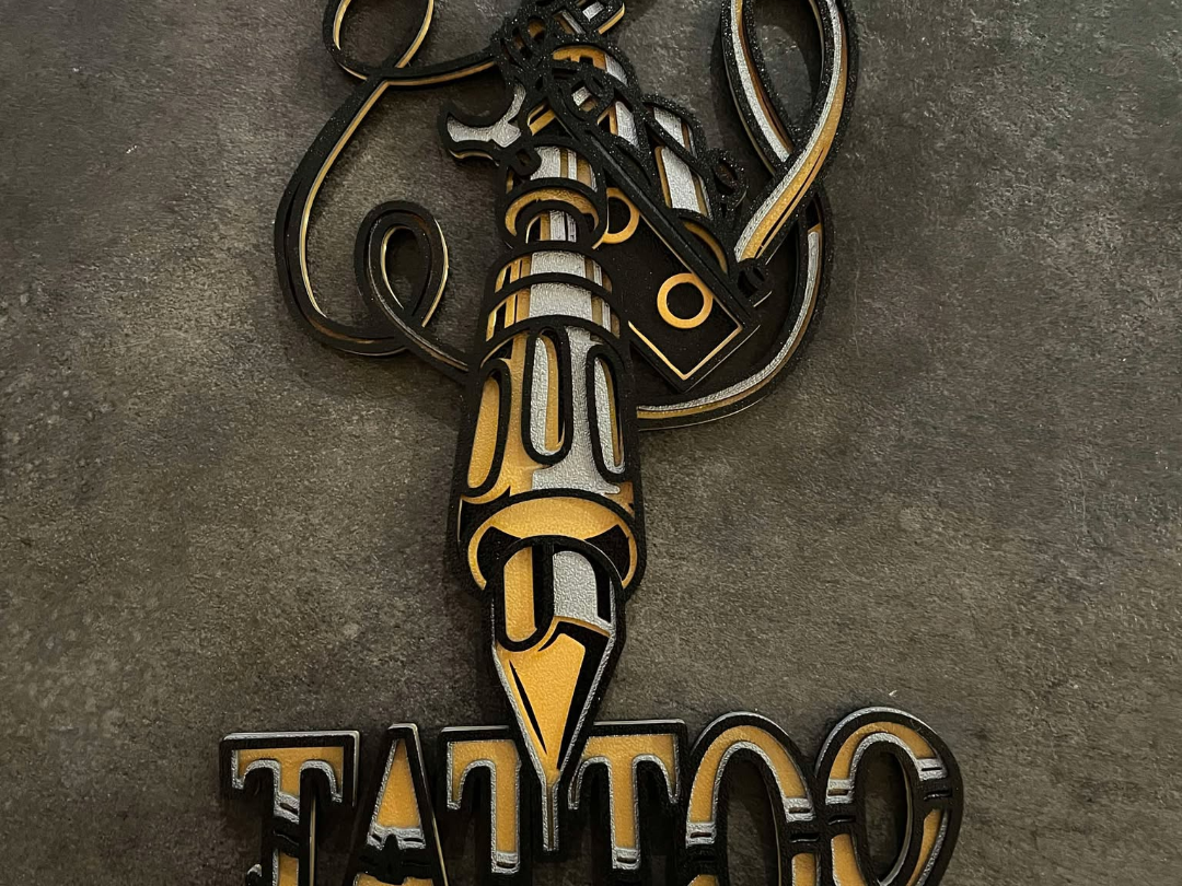Customizable Layered Tattoo