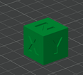 Calibration cube